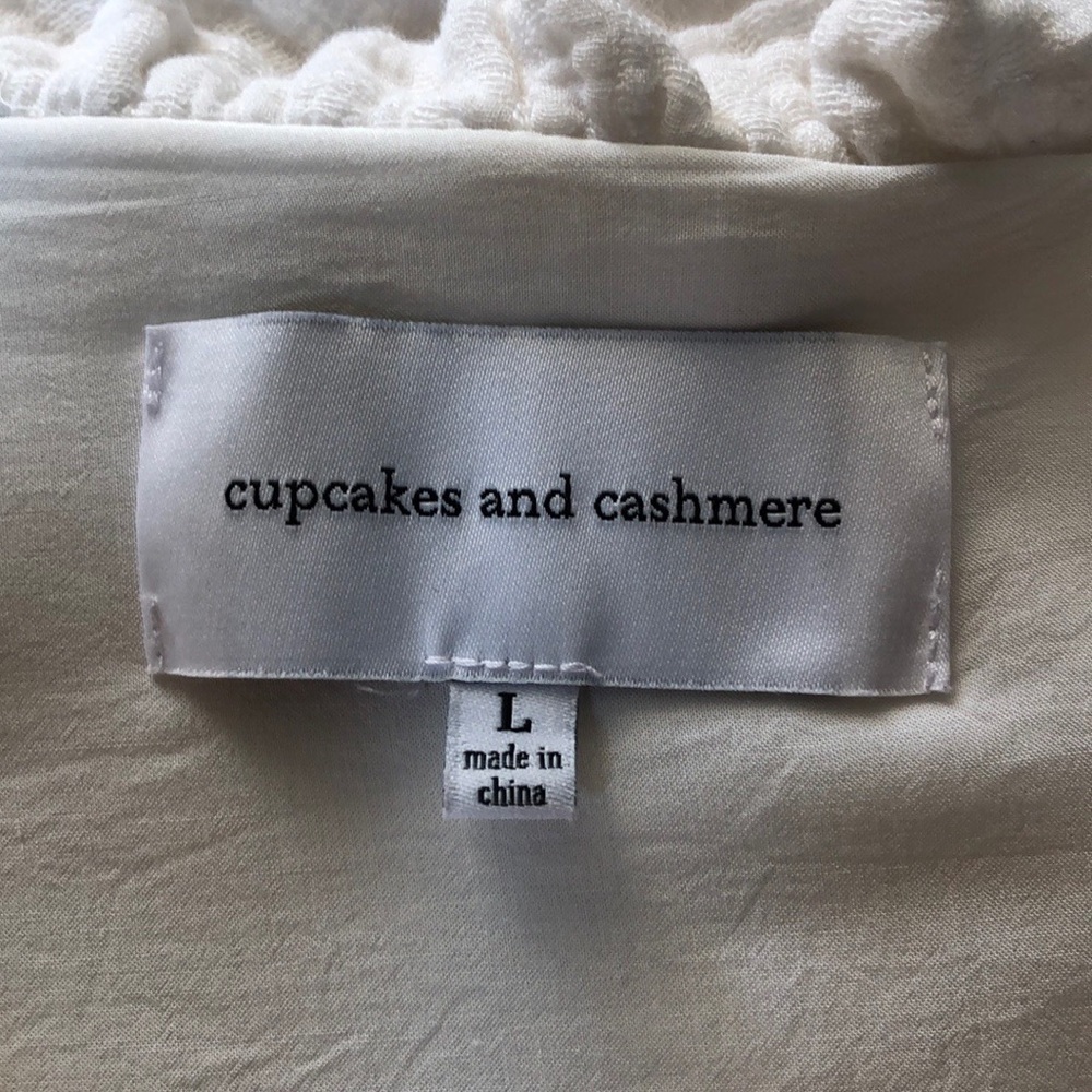 Anthropologie Franklin 3/4 Sleeve Zip Jacket White - Picture 7 of 7